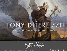 Tablet Screenshot of diterlizzi.com